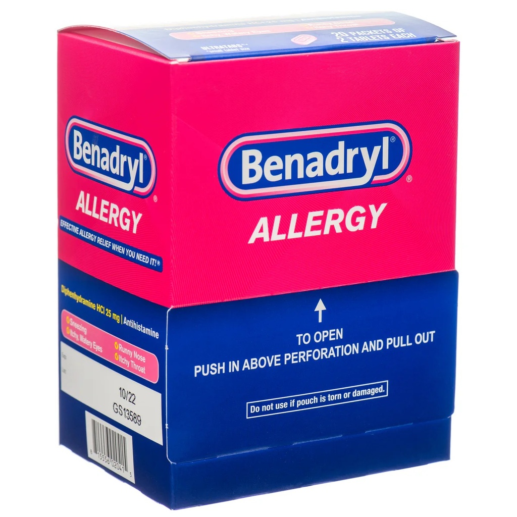 [INTER00226] BENADRYL ALLERGY 20/2 CS/36