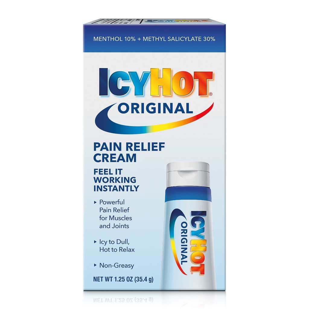 [INTER01890] Icy Hot Original Pain Relieving Cream 1.25 oz CS/24