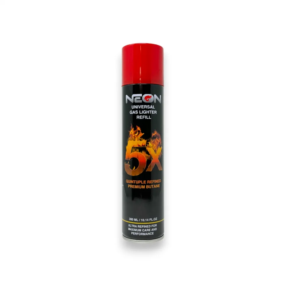 [INTER02675] NEON BUTANE (LIGHTER BUTANE REG NEON 300ML 12/BO... 8BOX/CS)