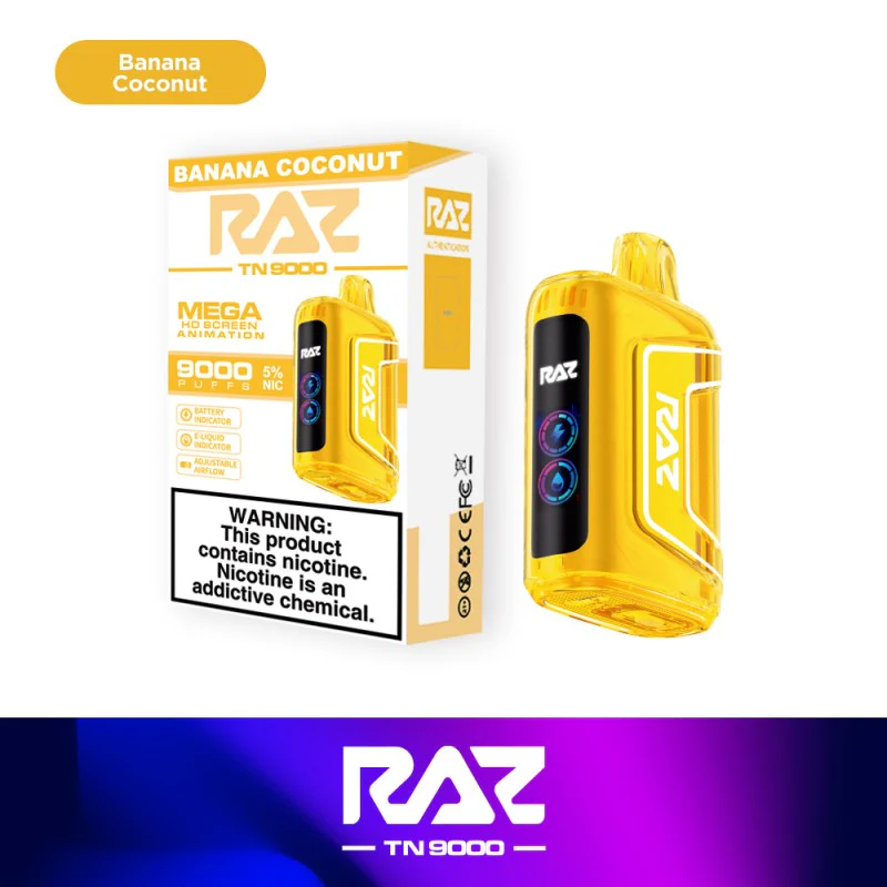 [INTER03149] RAZ (RAZ TN9000 5pk - Banana Coconut)