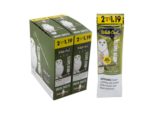 [INTER03658] WHITE OWL (2 FOR 1.19 GREEN SWEET)