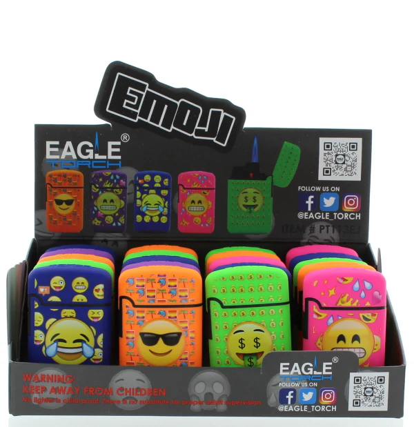 [INTER00711] EAGLE TORCH LIGHTERS (EAGLE EMOJI  TORCH PT113EJ)